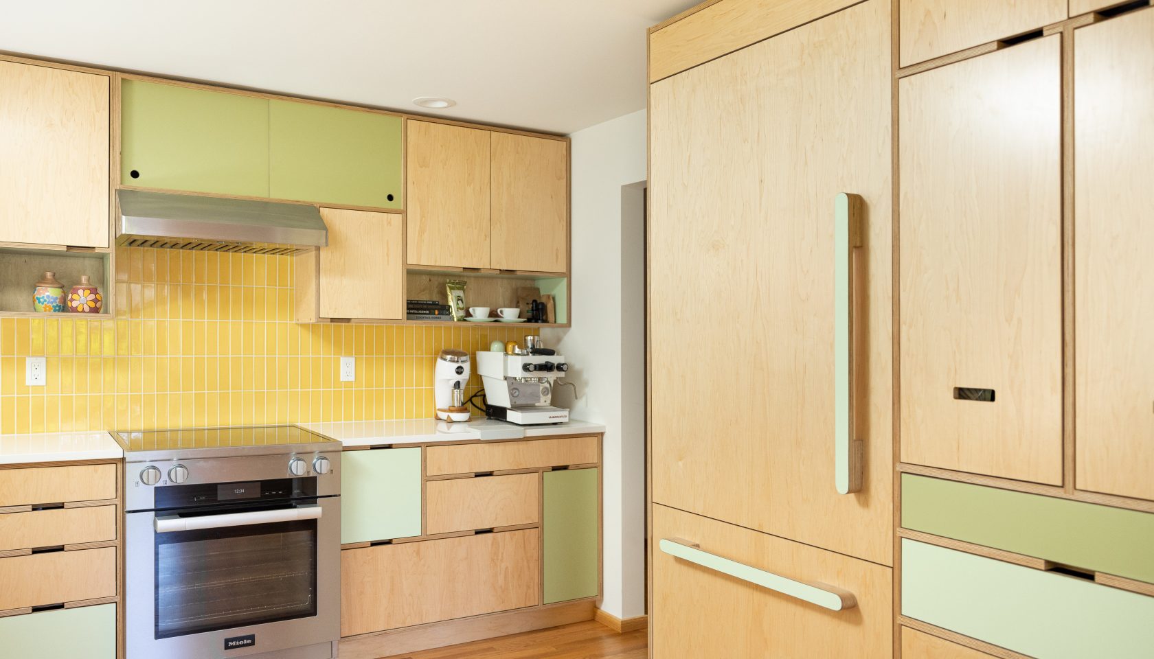 Plywood Panels on appliances